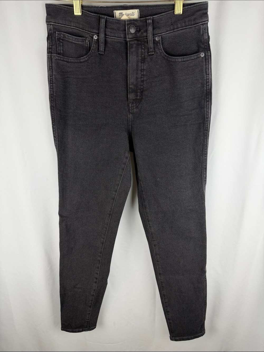 Madewell Black High-Rise Skinny Jeans